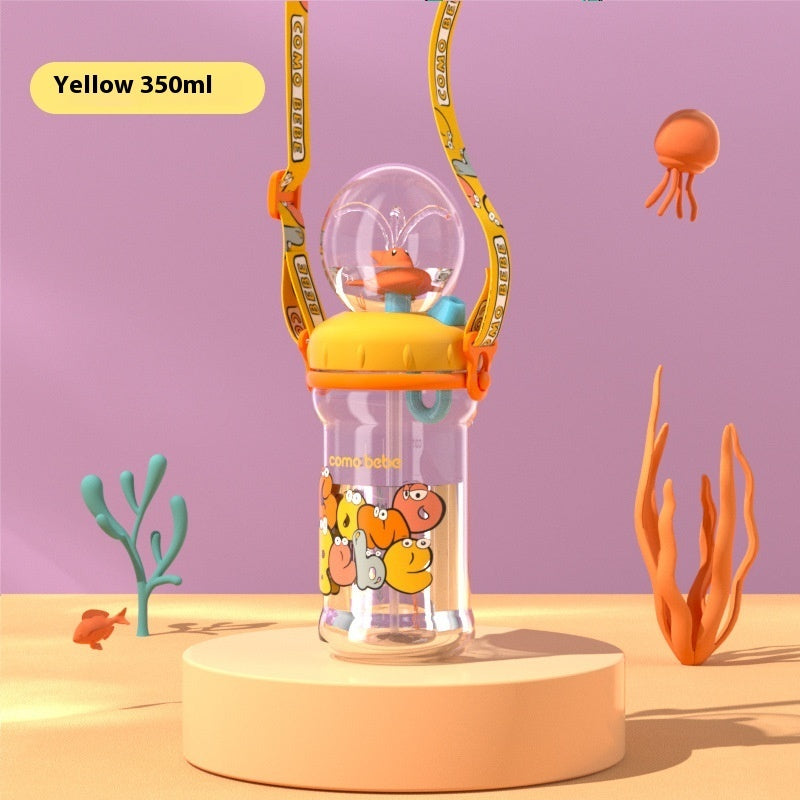 Kid's whale spout water bottle