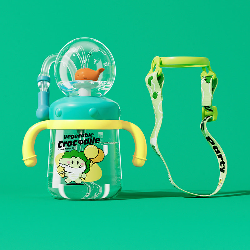 Kid's whale spout water bottle