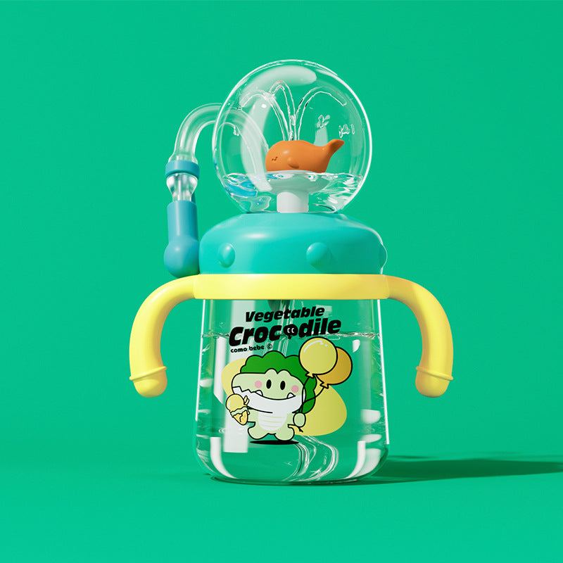 Kid's whale spout water bottle