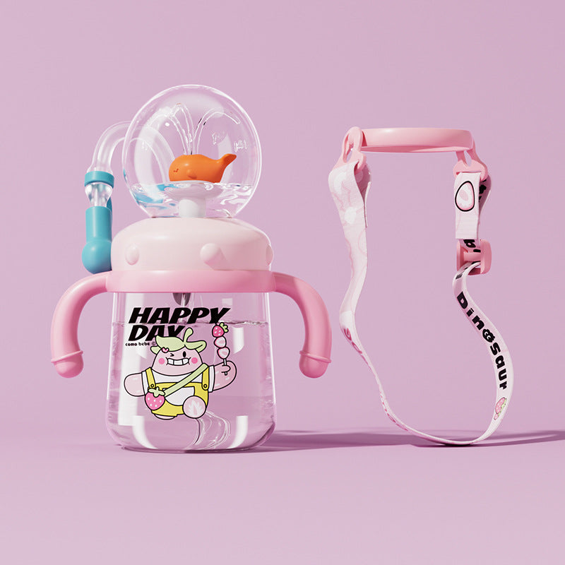 Kid's whale spout water bottle