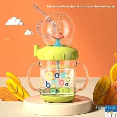 Kid's whale spout water bottle