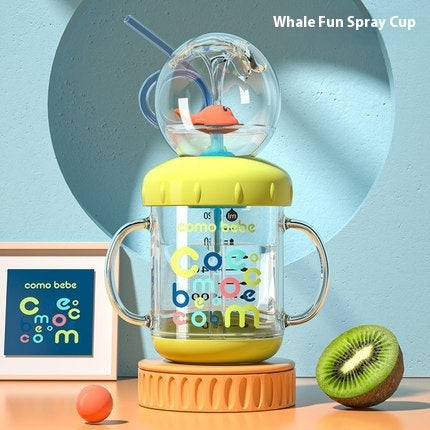 Kid's whale spout water bottle