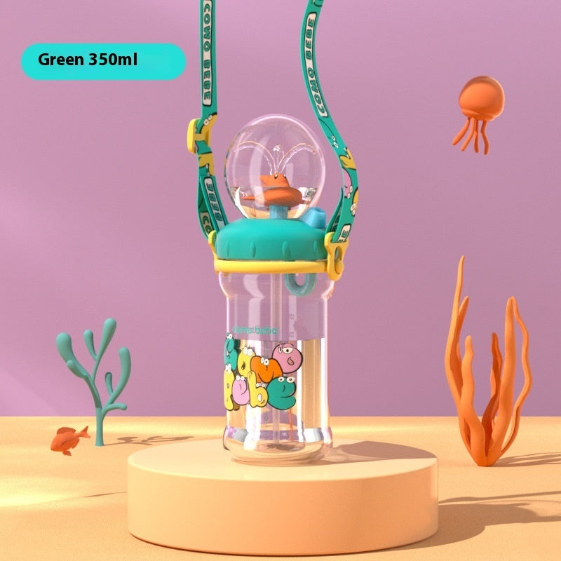 Kid's whale spout water bottle